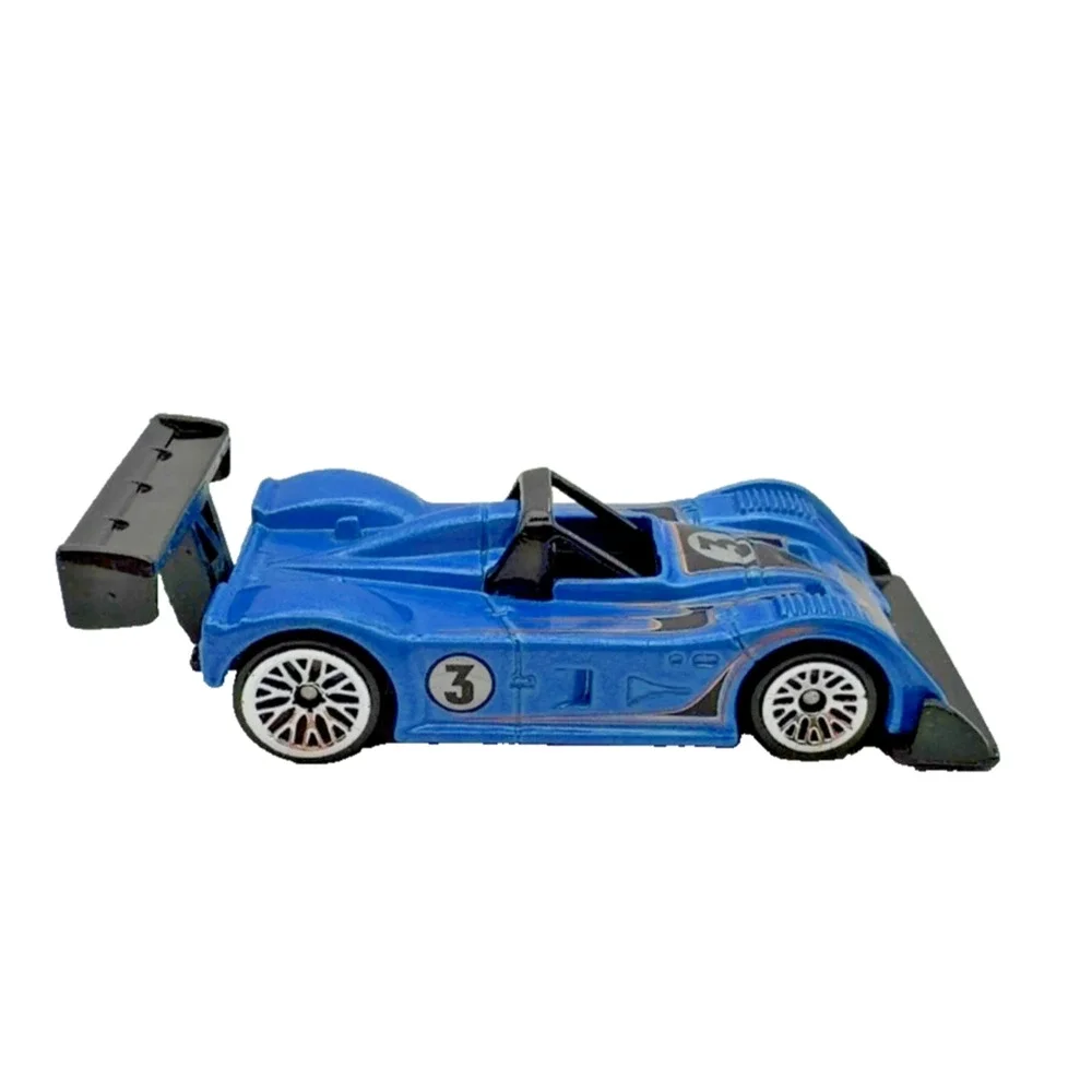 Hot Wheels Power Pipes Blue #3 Die-Cast Race Car 2000 Malaysia 3in